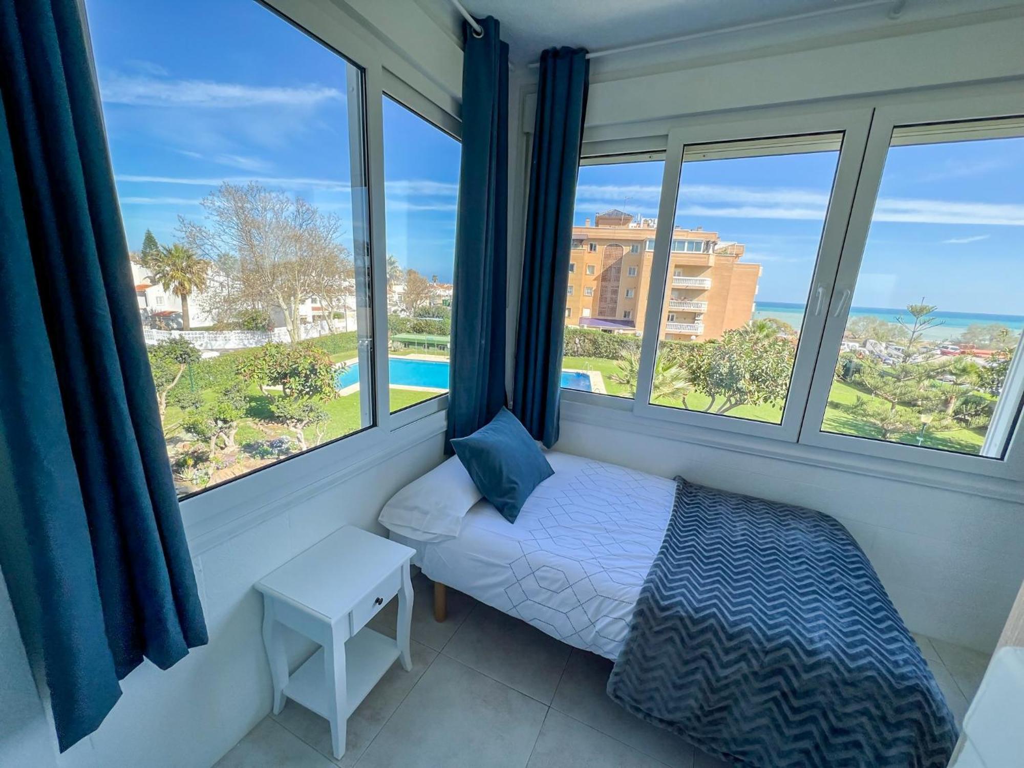 Apartament Apartamento Con Vistas Al Mar A 1 Min De La Playa Malaga Zewnętrze zdjęcie